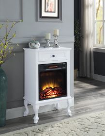 Eirene Fireplace in White Finish AC00853