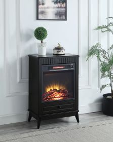 Hamish Fireplace in Black Finish AC00851