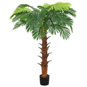 Artificial Cycas Palm with Pot 63" Green