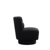 23.6"W Swivel Accent Chair and Comfy Accent Sofa Chair for Living Room; 360 Degree Club Chair; Leisure Chair for Bedroom Living Room Lounge Hotel Offi