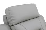 Global United Modern Reclining Leather Air Upholstered Chair