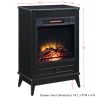 Hamish Fireplace in Black Finish AC00851