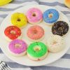 9 Pcs Fake Donuts Simulation Cakes Artificial Food Model Bakery Shop Replica Display Prop Photography Props