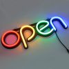 Neon Open Sign Light 15.75x6in Business Store CafâˆšÂ© Restaurant Bar Lighting