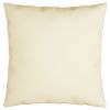 Throw Pillows 4 pcs Cream 15.7"x15.7" Fabric