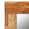 Wall Mirror Solid Reclaimed Wood 23.6"x47.2"