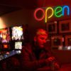 Neon Open Sign Light 15.75x6in Business Store CafâˆšÂ© Restaurant Bar Lighting