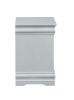 Louis Philippe Nightstand in Platinum 26733