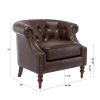 Ophelia Button Tufted Accent Chair