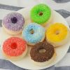 6 Pcs Artificial Doughnut Realistic Fake Cake Bakery Shop Cake Display Dessert Model Photography Props