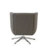 [Only support Drop Shipping Buyer] Nina Swivel Lounge Chair; Star Based Swivel