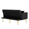 VELVET SOFA BED