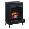 Hamish Fireplace in Black Finish AC00851