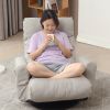 Adjustable head and waist; game chair; lounge chair in the living room; 360 degree rotatable sofa chair; Rotatable seat Leisure Chair deck chair