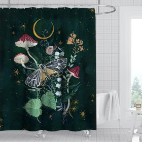 Digital Print-free Bathroom Curtain (Option: YLHTYY06-90gsm finished product 400g)