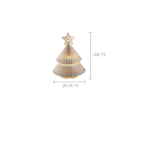 Decorate Christmas Decorations With Ornaments (Option: Mini white tree)