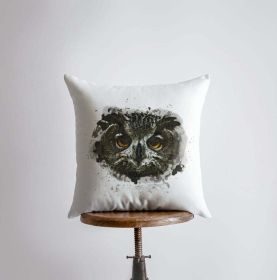 Dark Owl | Owl Gifts | Bird | Brid Prints | Bird DâˆšÂ©cor | Accent Pillow Covers | Throw Pillow Covers | Pillow | Room DâˆšÂ©cor | Bedroom DâˆšÂ©cor (Dimensions: 121x12, Cover & Insert: Cover only)