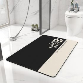 Entrance Doormat Modern Non Slip Bath Mat Absorbent Foot Mat Geometry Bathroom Carpet (Main Color: Style 4, size: 60 x 90 cm)