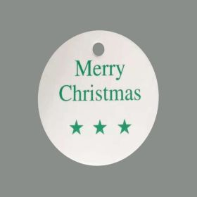 Christmas Small Hangtag Christmas Gift Box Decoration Accessories Pendant Spot Cute Small Card In Stock Wholesale (Option: Three Stars)