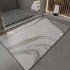 Super Absorbent Napa Skin Bathroom Carpet Geometric Entrance Doormat Quick Drying Shower Rugs