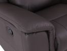 Global United Reclining Modern Leather Air Upholstered Chair