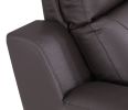 Global United Reclining Modern Leather Air Upholstered Chair