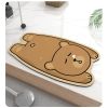 Home Decor Entrance Doormat Diatom Mud Floor Mats Bathroom Cartoon Mat