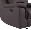 Global United Reclining Modern Leather Air Upholstered Chair