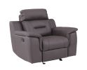 Global United Reclining Modern Leather Air Upholstered Chair